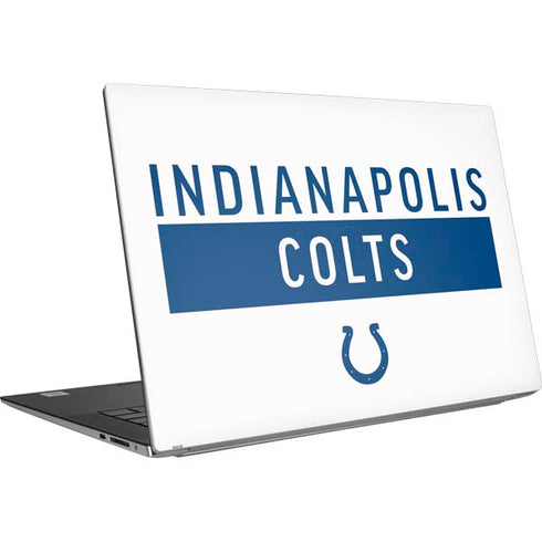NFL Indianapolis Colts White Performance Series Dell XPS Skin