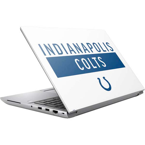 NFL Indianapolis Colts White Performance Series HP ZBook Fury 16 G10 Skin
