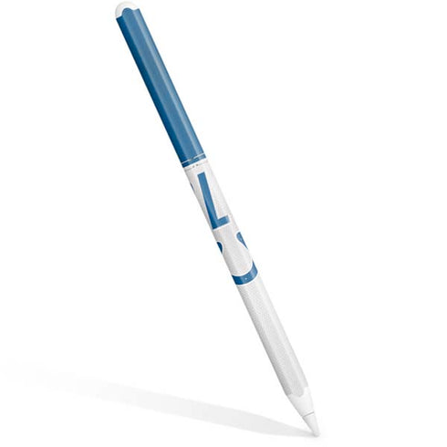 NFL Indianapolis Colts White Striped Apple Pencil (2nd Gen 2019) Skin