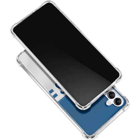 NFL Indianapolis Colts White Striped Gabb Phone 4 Clear Case