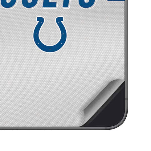 NFL Indianapolis Colts White Striped Galaxy A16 5G Skin