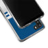NFL Indianapolis Colts White Striped Galaxy A21 Clear Case