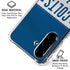 NFL Indianapolis Colts White Striped Galaxy A36 5G Clear Case