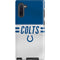 NFL Indianapolis Colts White Striped Galaxy Note 10 Pro Case