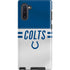 NFL Indianapolis Colts White Striped Galaxy Note 10 Pro Case