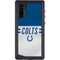 NFL Indianapolis Colts White Striped Galaxy Note 10 Waterproof Case