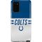 NFL Indianapolis Colts White Striped Galaxy Note20 5G Pro Case