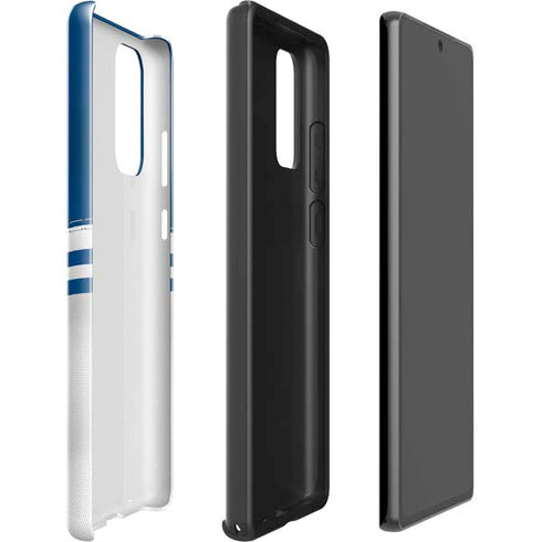 NFL Indianapolis Colts White Striped Galaxy Note20 5G Pro Case