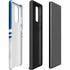 NFL Indianapolis Colts White Striped Galaxy Note20 5G Pro Case