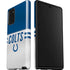 NFL Indianapolis Colts White Striped Galaxy Note20 5G Pro Case