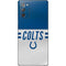 NFL Indianapolis Colts White Striped Galaxy Note20 5G Skin