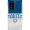 NFL Indianapolis Colts White Striped Galaxy Note20 Ultra 5G Lite Case