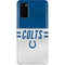 NFL Indianapolis Colts White Striped Galaxy S20 Lite Case