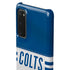 NFL Indianapolis Colts White Striped Galaxy S20 Lite Case
