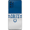 NFL Indianapolis Colts White Striped Galaxy S20 Plus Skin