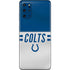NFL Indianapolis Colts White Striped Galaxy S20 Plus Skin