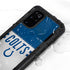 NFL Indianapolis Colts White Striped Galaxy S20 Plus Waterproof Case