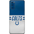 NFL Indianapolis Colts White Striped Galaxy S20 Skin
