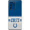 NFL Indianapolis Colts White Striped Galaxy S20 Ultra 5G Skin