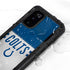 NFL Indianapolis Colts White Striped Galaxy S20 Waterproof Case