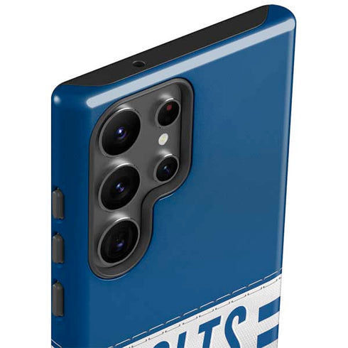 NFL Indianapolis Colts White Striped Galaxy S23 Ultra Pro Case