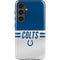NFL Indianapolis Colts White Striped Galaxy S25 Impact Case