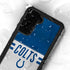 NFL Indianapolis Colts White Striped Galaxy S24 Plus Waterproof Case