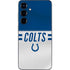 NFL Indianapolis Colts White Striped Galaxy S24 Skin