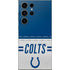 NFL Indianapolis Colts White Striped Galaxy S25 Ultra Skin