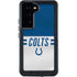 NFL Indianapolis Colts White Striped Galaxy S24 Waterproof Case