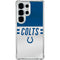 NFL Indianapolis Colts White Striped Galaxy S25 Ultra Clear Case