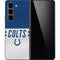 NFL Indianapolis Colts White Striped Galaxy Z Fold5 5G Skin