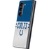 NFL Indianapolis Colts White Striped Galaxy Z Fold5 5G Skin
