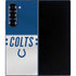 NFL Indianapolis Colts White Striped Galaxy Z Fold6 Skin