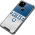 NFL Indianapolis Colts White Striped Google Pixel 5 Clear Case