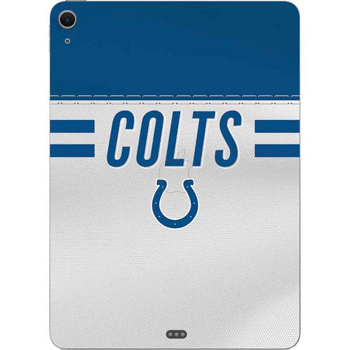 NFL Indianapolis Colts White Striped Apple iPad Air Skin