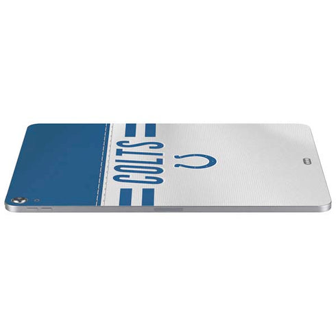 NFL Indianapolis Colts White Striped Apple iPad Air Skin