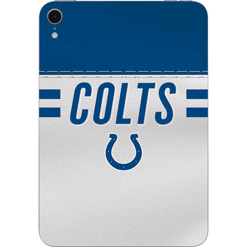 NFL Indianapolis Colts White Striped Apple iPad Mini Skin