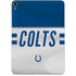 NFL Indianapolis Colts White Striped Apple iPad Pro Skin