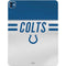 NFL Indianapolis Colts White Striped iPad Pro 13in M4 (2024) Skin