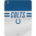 NFL Indianapolis Colts White Striped iPad Pro 13in M4 (2024) Skin