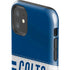 NFL Indianapolis Colts White Striped iPhone 11 Impact Case