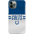NFL Indianapolis Colts White Striped iPhone 11 Pro Lite Case