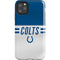 NFL Indianapolis Colts White Striped iPhone Cases