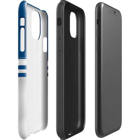 NFL Indianapolis Colts White Striped iPhone 11 Pro Max Impact Case