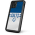 NFL Indianapolis Colts White Striped iPhone 11 Pro Waterproof Case