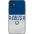 NFL Indianapolis Colts White Striped iPhone 11 Skin