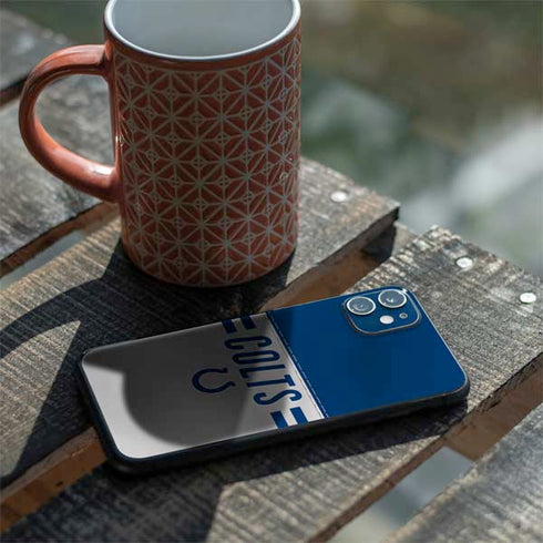 NFL Indianapolis Colts White Striped iPhone 11 Skin