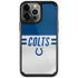 NFL Indianapolis Colts White Striped iPhone Cases