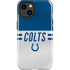 NFL Indianapolis Colts White Striped iPhone 15 Impact Case
